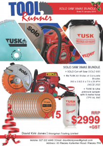 2014 - Christmas Flyer - Solo Saw Promotion